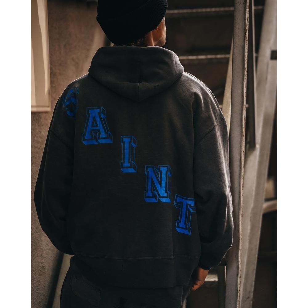 SAINT MXXXXXX | HOODIE ANGEL / BLACK