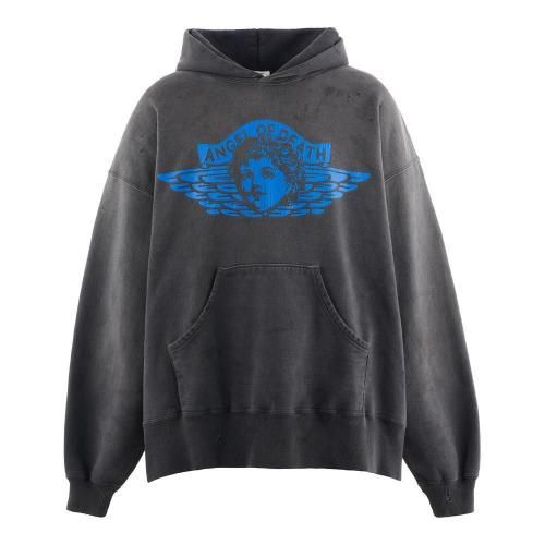 SAINT MXXXXXX | HOODIE ANGEL / BLACK