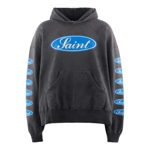 SAINT MXXXXXX | HOODIE LOVE AMONG / BLACK