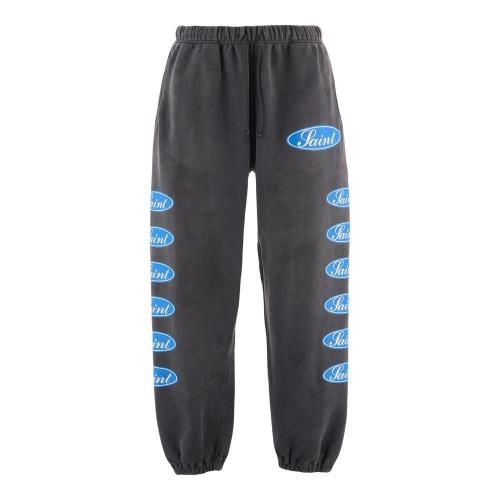 SAINT MXXXXXX | SWEAT PANTS LOVE AMONG / BLACK