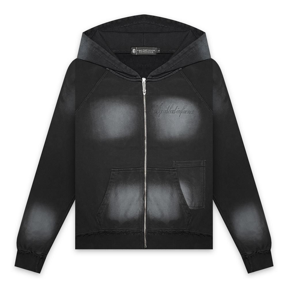 A GOOD BAD INFLUENCE |  UTILITY HOODIE / BLACK