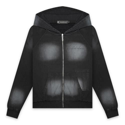 A GOOD BAD INFLUENCE |  UTILITY HOODIE / BLACK