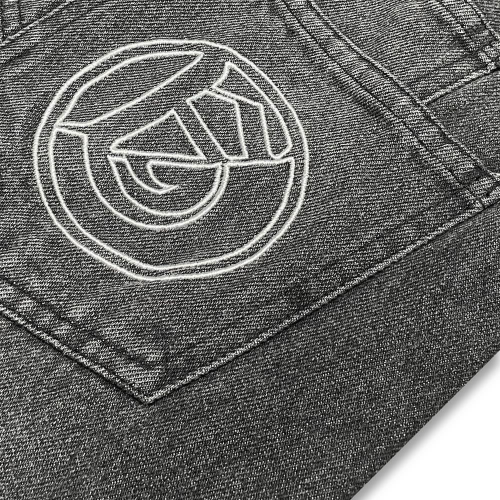 A GOOD BAD INFLUENCE | RELAX DENIM PANTS / BLACK