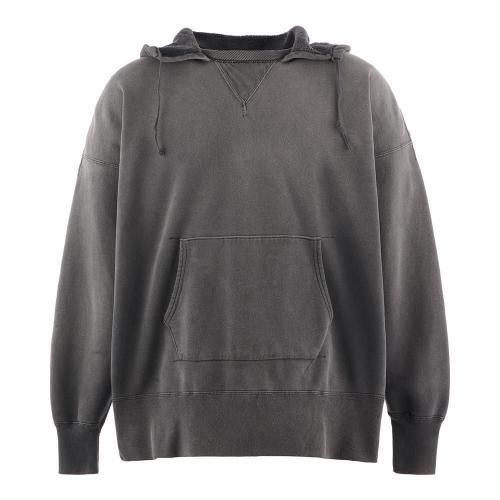 SAINT MXXXXXX | BB_AFTER HOODED HOODIE V / BLACK