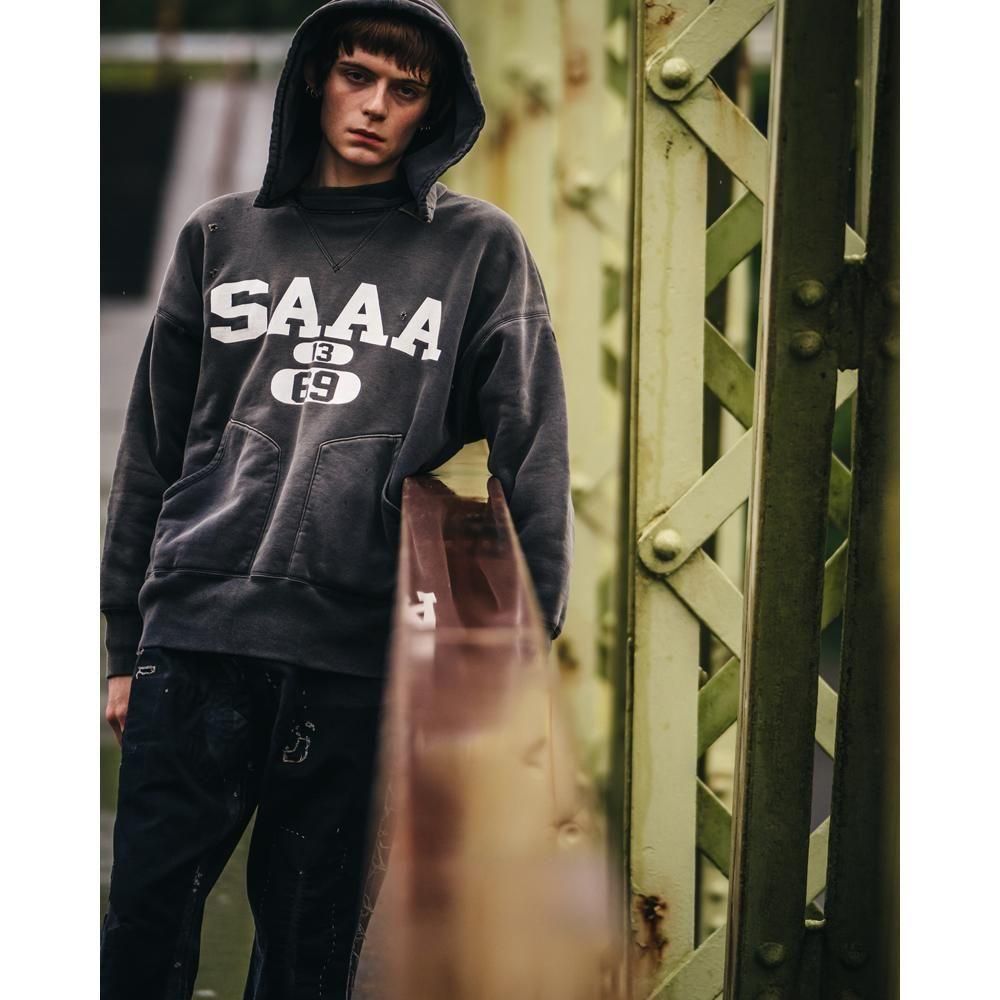 SAINT MXXXXXX | BB_AFTER HOODED DBL FC SAA / NAVY