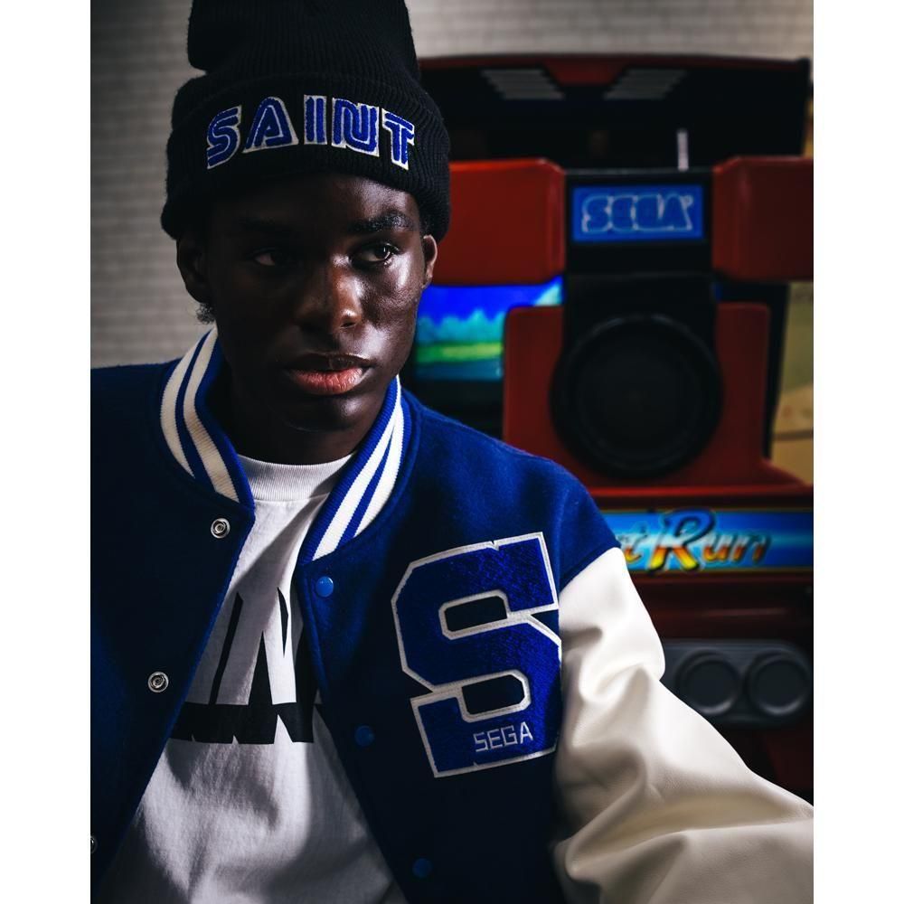 SAINT MXXXXXX | SG_KNIT CAP SAINT SEGA / BLACK