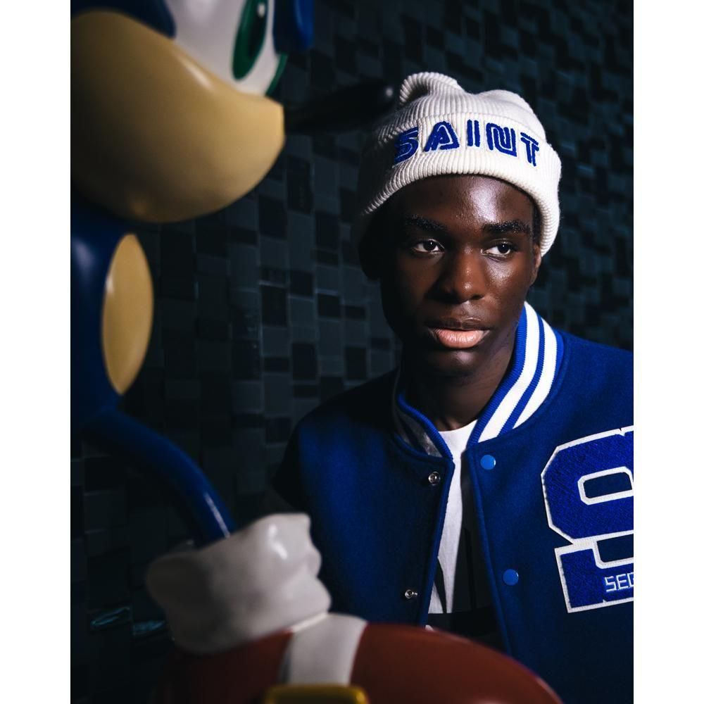 SAINT MXXXXXX | SG_KNIT CAP SAINT SEGA / WHITE