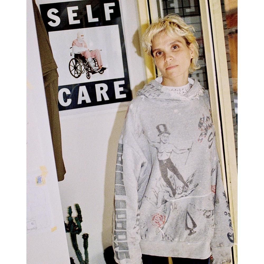 SAINT MXXXXXX | ALX_HOODIE DRAWING / GRAY