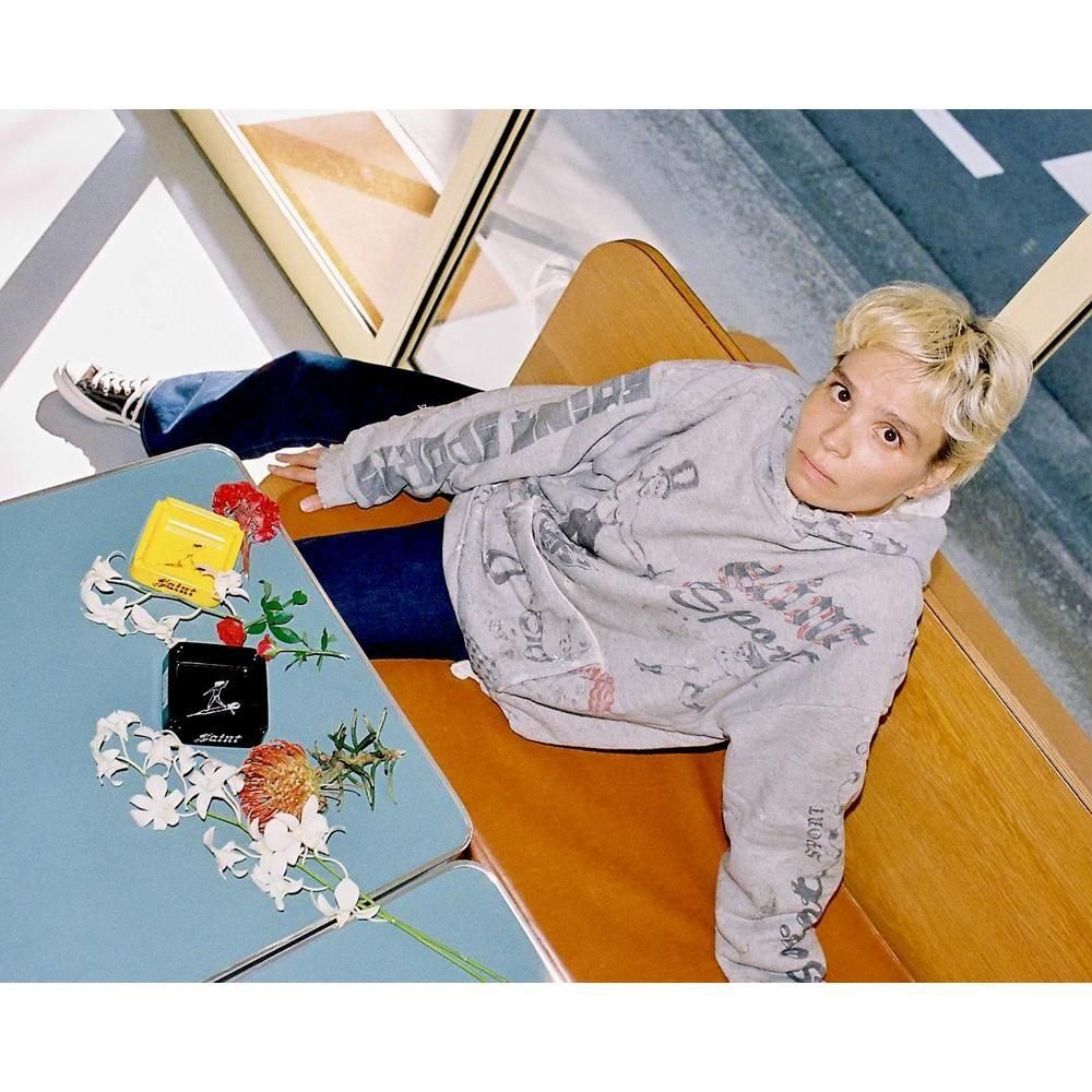 SAINT MXXXXXX | ALX_HOODIE DRAWING / GRAY