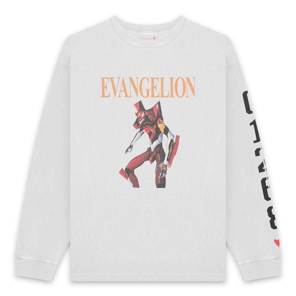 EMOTIONALLY UNAVAILABLE | EU EV UNIT02 LS TEE / WHITE