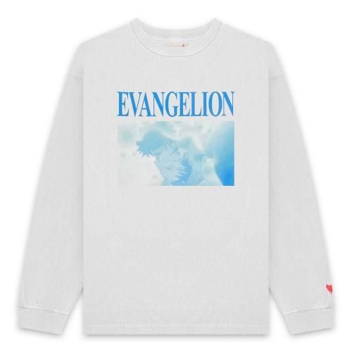 EMOTIONALLY UNAVAILABLE | EU EV BS LOGO LS TEE / WHITE