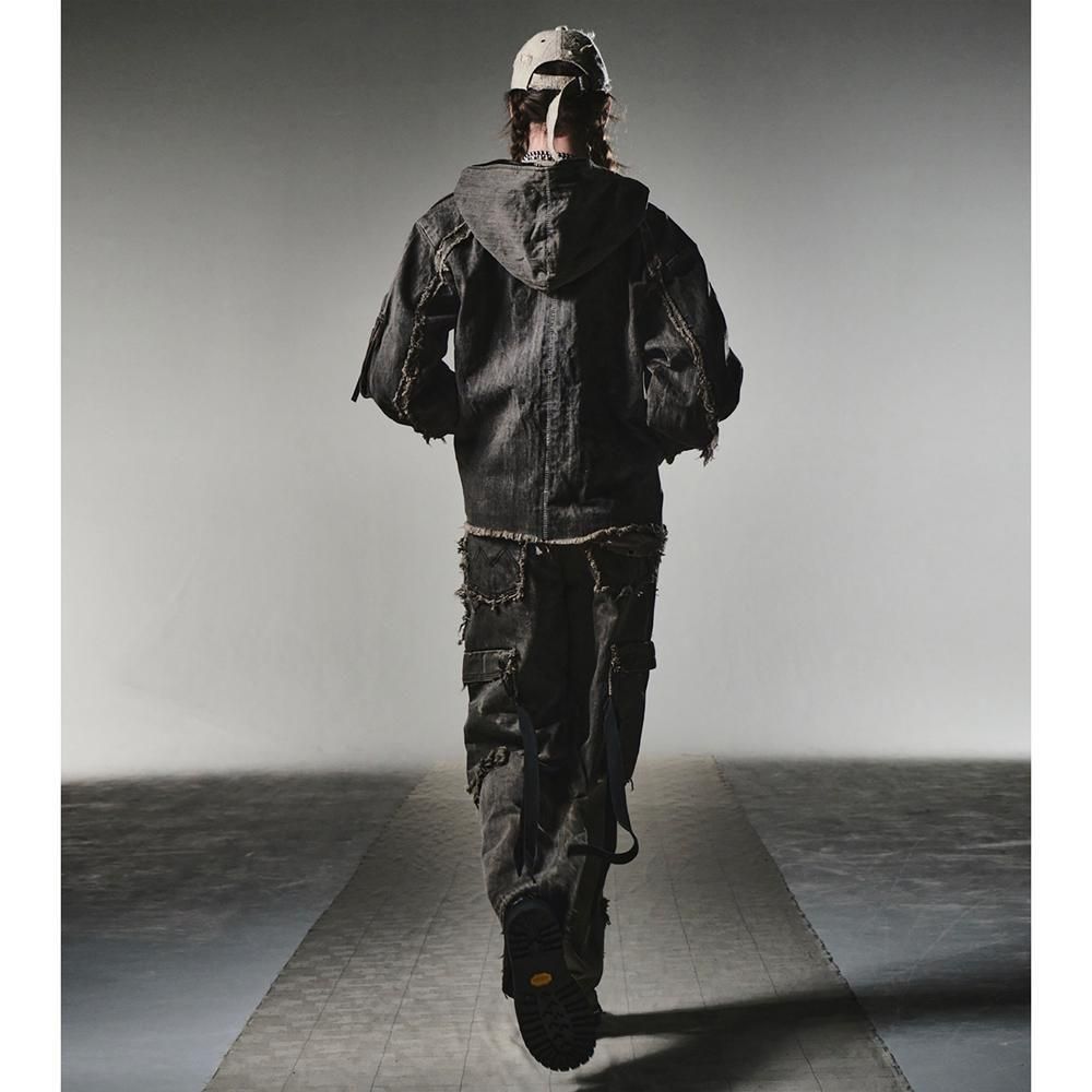 MINUS | COMBAT LONG THERMAL WITH DAMAGED(CLASSIC WAFFLE KNIT) / SAND