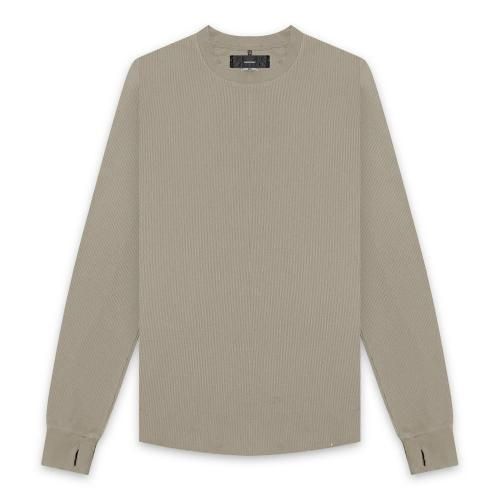 MINUS | COMBAT LONG THERMAL WITH DAMAGED(CLASSIC WAFFLE KNIT) / SAND