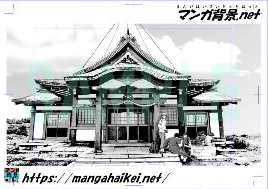 漫画背景 神社 漫画背景 神社