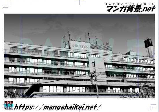 漫画背景 病院 漫画背景 病院