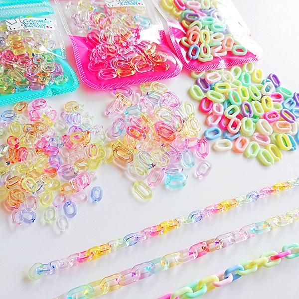 プラスチックチェーン - スクラップブッキングとモノづくりの プラスチックチェーン - スクラップブッキングとモノづくりの