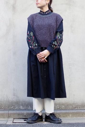 SALE!!50%OFF!!【Cachette/カシェット】2023AW tiny forest刺繍 SALE!!50%OFF!!【Cachette/カシェット】2023AW tiny forest刺繍