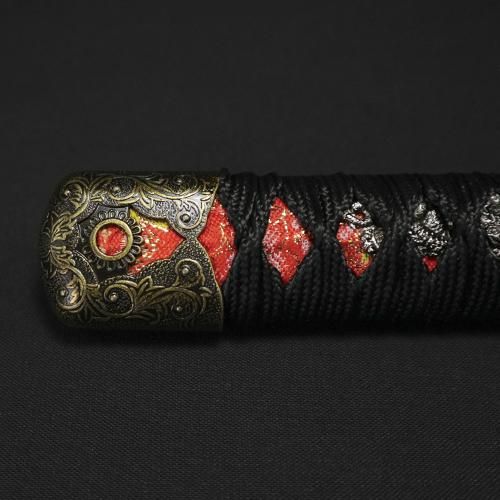 加州清光　セット 楽天市場】鍔コースター＆刀銘ストラップセット【加州清光】木製