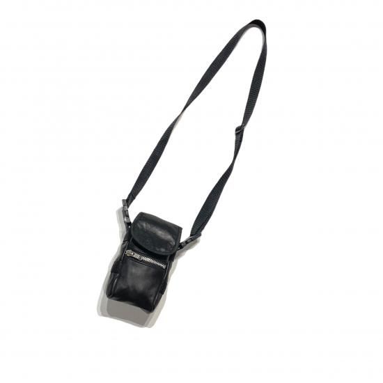 Used ReMAKE LEATHER MINI ZIP SHOULDER BAG 111 - SHINTO Used ReMAKE LEATHER MINI ZIP SHOULDER BAG 111 - SHINTO