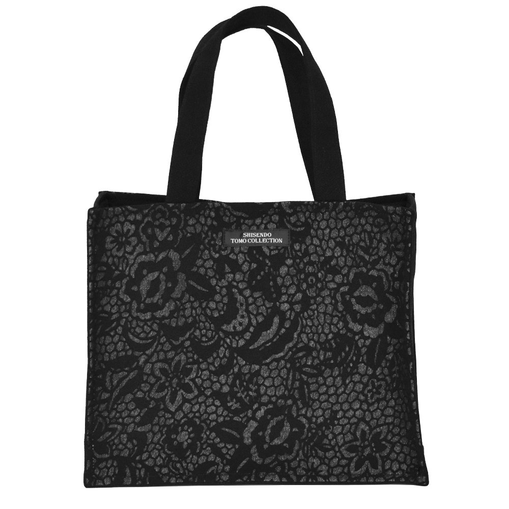 SQUARE TOTE BAG S】オパールちりめんブラック - 【公式オンライン