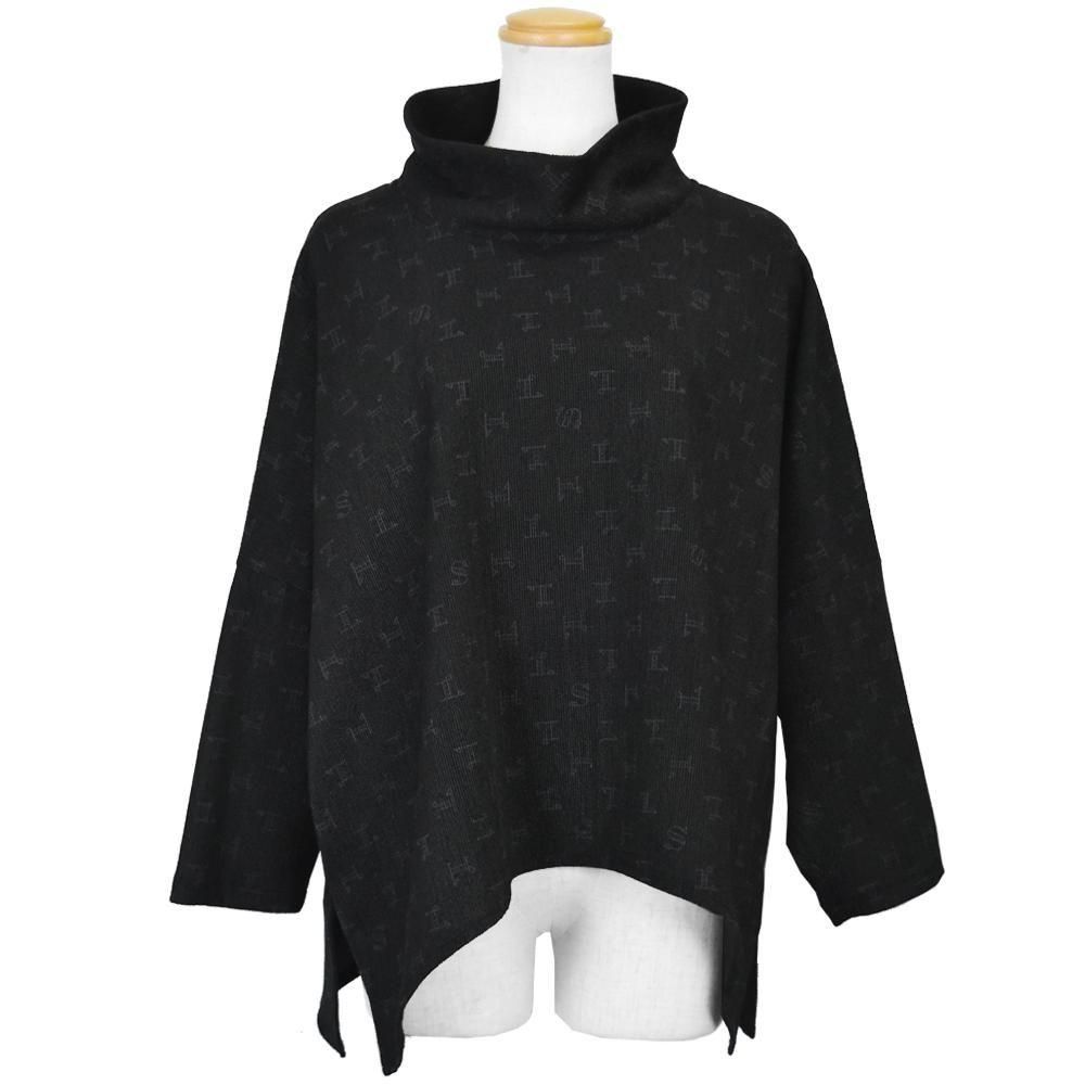 未使用品✨レア 詩仙堂 トモコレクション 楽器 総柄 トップス ブラック MPJ-WASHI LTD/E #17371 | Deviser ｜株式会社ディバイザー