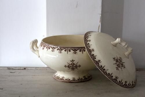 フランスアンティーク　スーピエール 蓋付きスーピエール - L'atelier Brocante / ラトリエブロカント