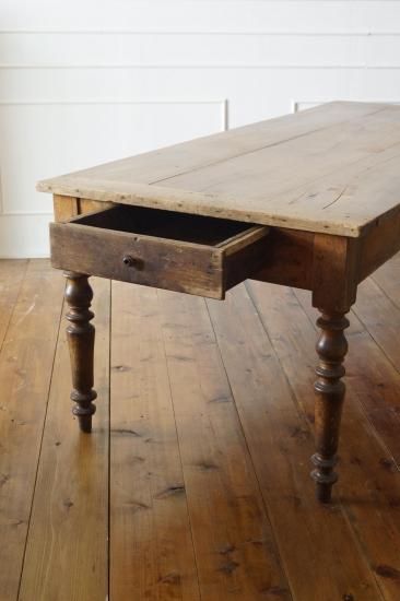 木製ダイニングテーブルA - L'atelier Brocante / ラトリエ