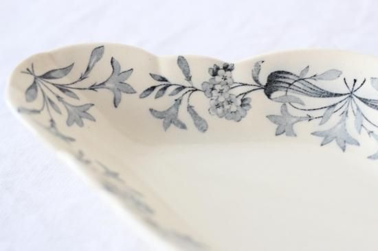 青花柄の絵付ラヴィエ - L'atelier Brocante / ラトリエ
