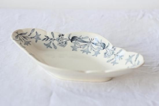 青花柄の絵付ラヴィエ - L'atelier Brocante / ラトリエ