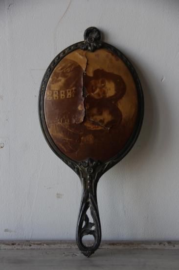 フランスアンティーク　手鏡 古い手鏡 | アンティーク - L'atelier Brocante / ラトリエ