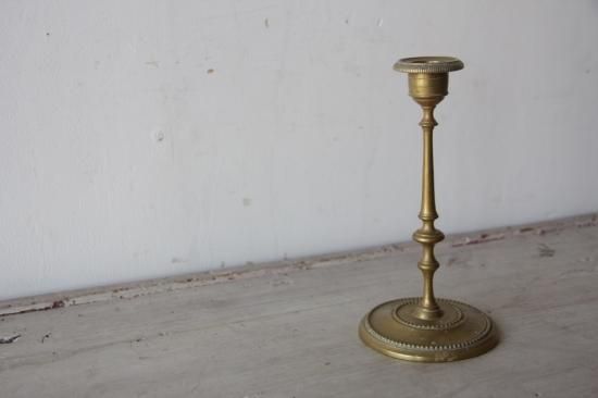 真鍮のキャンドルスタンド/燭台A - L'atelier Brocante 真鍮のキャンドルスタンド/燭台A - L'atelier Brocante