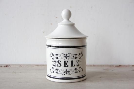 GIEN ソルトキャニスター/塩ポット - L'atelier Brocante GIEN ソルトキャニスター/塩ポット - L'atelier Brocante
