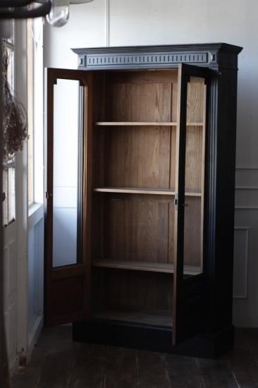 ナポレオン3世風 黒のカップボード - L'atelier Brocante / ラトリエ