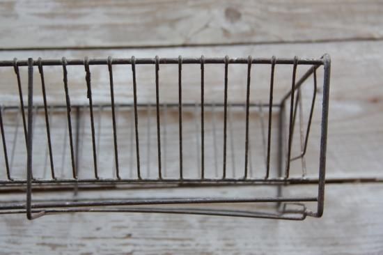 受皿付きワイヤーディッシュラックB - L'atelier Brocante 受皿付きワイヤーディッシュラックB - L'atelier Brocante
