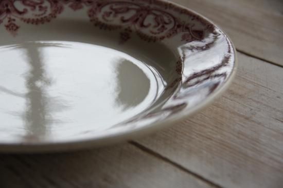 Au planteur de Caïffa GUIRLANDE ガーランド柄プレート - L