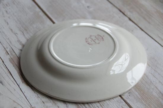 Au planteur de Caïffa GUIRLANDE ガーランド柄プレート - L