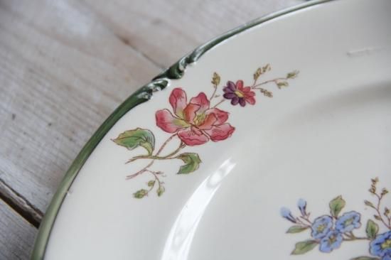 longchamp フランス　アンティーク　プレート　皿　ビンテージ　ブロカント LONGCHAMP “TRIANON” プレート - L'atelier Brocante / ラトリエ