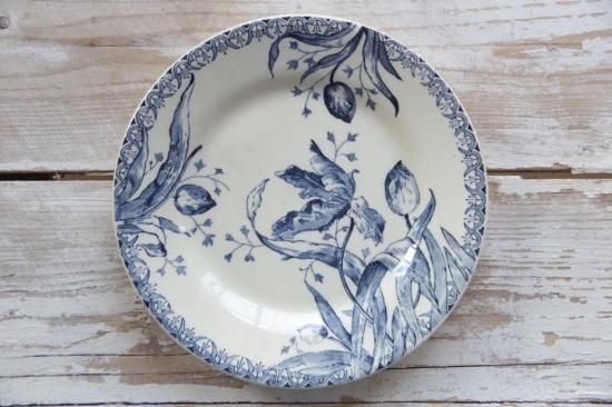 GIEN チューリップ柄プレートB - L'atelier Brocante / ラトリエ