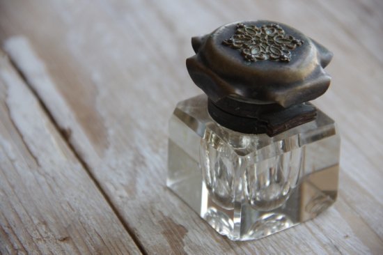 真鍮蓋のパフュームボトル／香水瓶 - L'atelier Brocante / ラトリエ