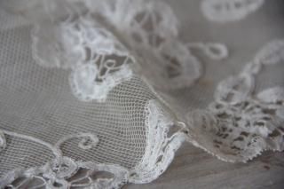 フランスアンティークローズファブリックカルトナージュ&レース布花メルスリーset フランス伝統の厚紙工芸“カルトナージュ”の雑貨シリーズ発売
