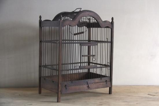 フランス アンティーク Bird Cage 鳥かご オブジェ テーブル