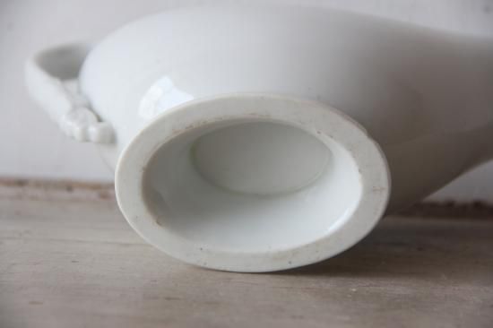 フランスアンティーク 白のソーシエール - L'atelier Brocante