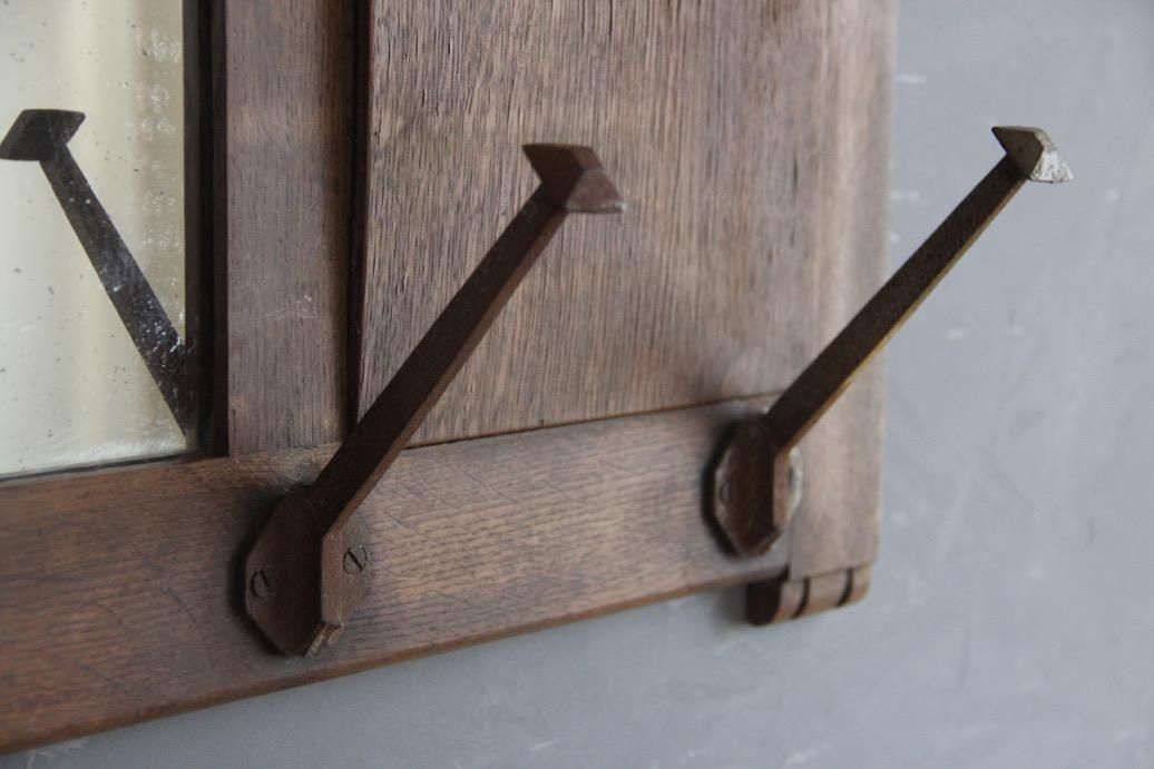 フランスアンティーク 木製ウォールシェルフ（壁掛け棚、吊り棚） - L