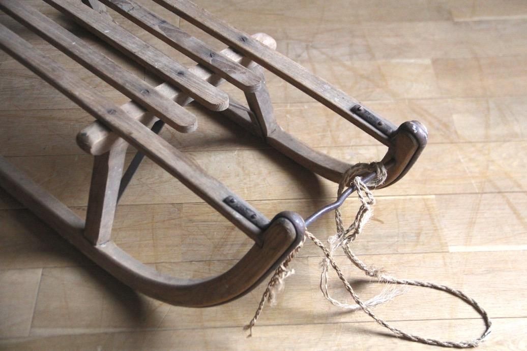 フランスアンティーク 木製のソリ - L'atelier Brocante フランスアンティーク 木製のソリ - L'atelier Brocante