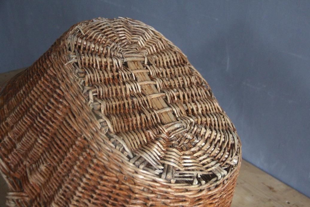 超人気ブティック フランスアンティーク Brocante L'atelier - バスケット大 アンティーク雑貨