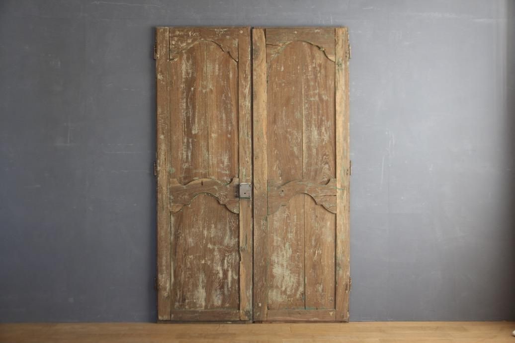 フランスアンティーク 家具の両開き扉 - L'atelier Brocante