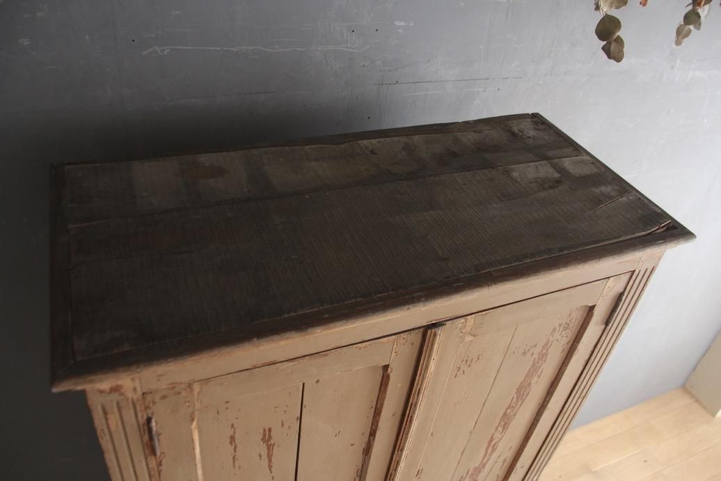 フランスアンティーク木製アルモワールキャビネット/ワードローブ食器