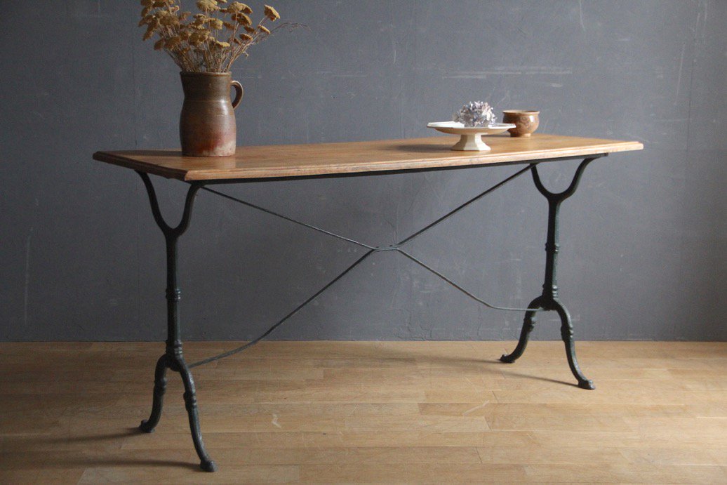 フランスアンティーク カフェテーブル - L'atelier Brocante 