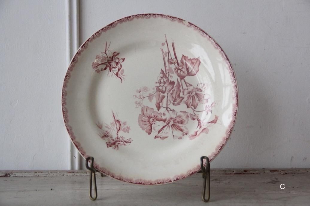 Choisy le Roi HB & Cie ”Terre de fer” 平皿 - L'atelier
