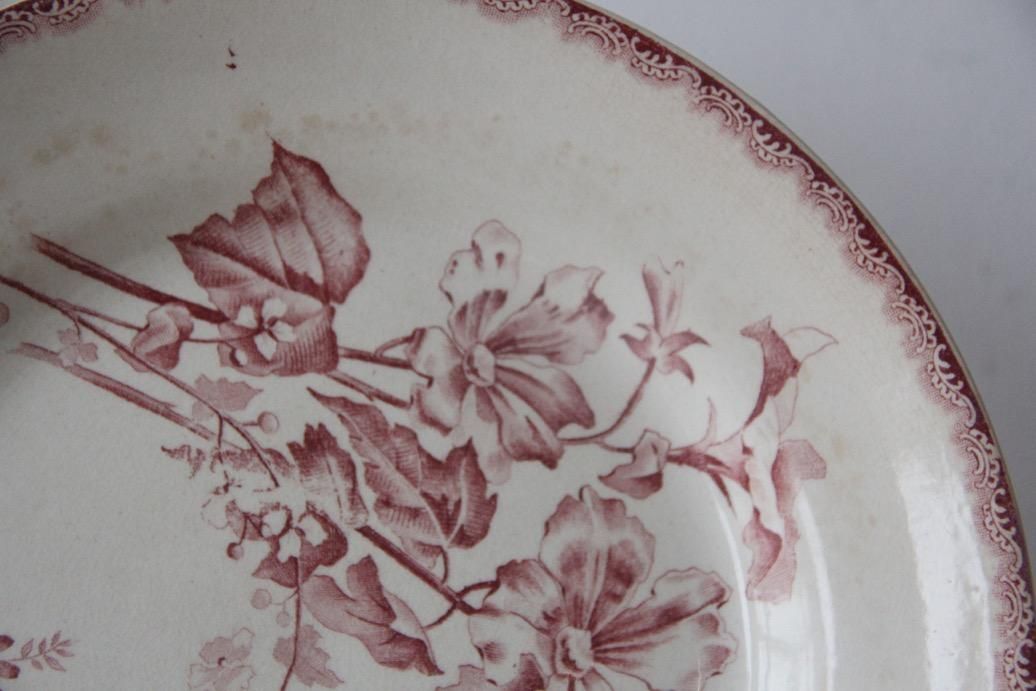 Choisy le Roi HB & Cie ”Terre de fer” 平皿 - L'atelier